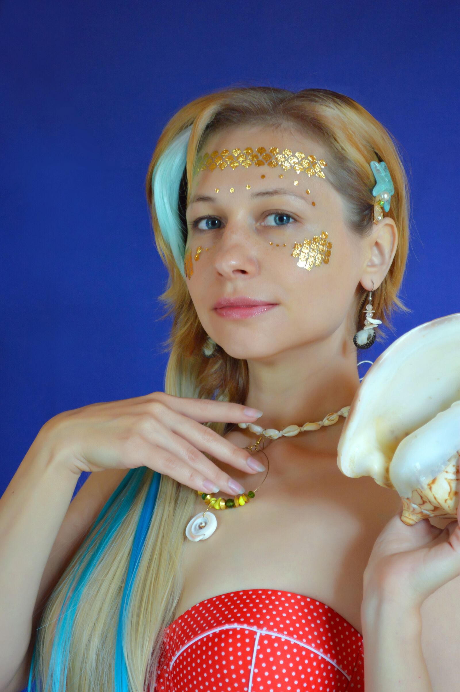 Nikon D3200 sample photo. Woman, mermaid, cosplay photography