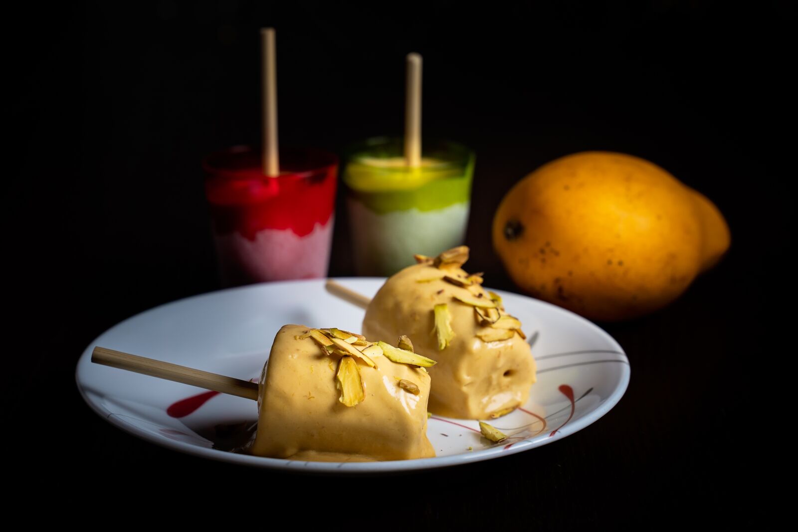 Sony a7 III + Tamron 28-75mm F2.8 Di III RXD sample photo. Mango, kulfi, dessert photography