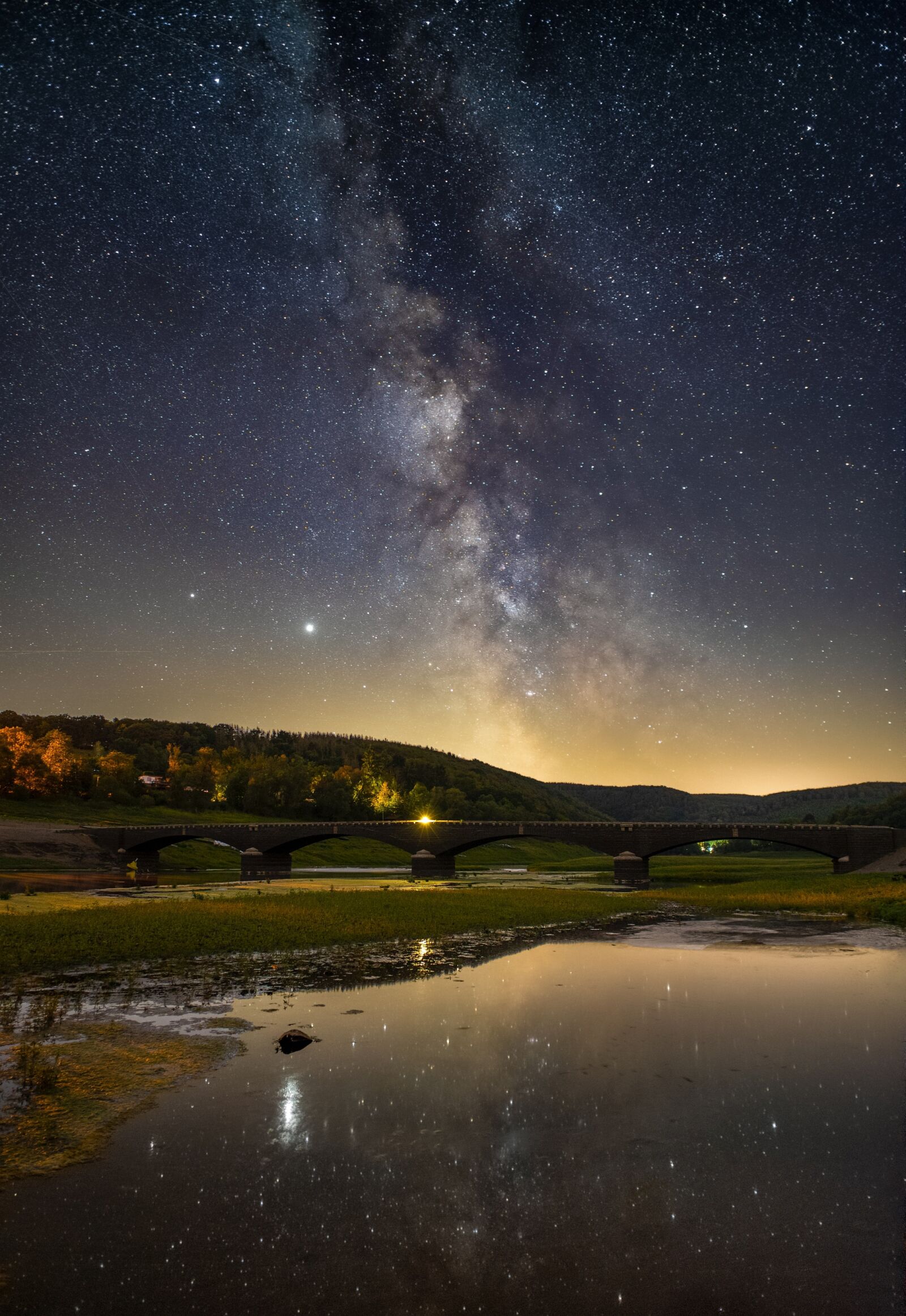 Nikon D750 sample photo. Lake, stars, milky way photography