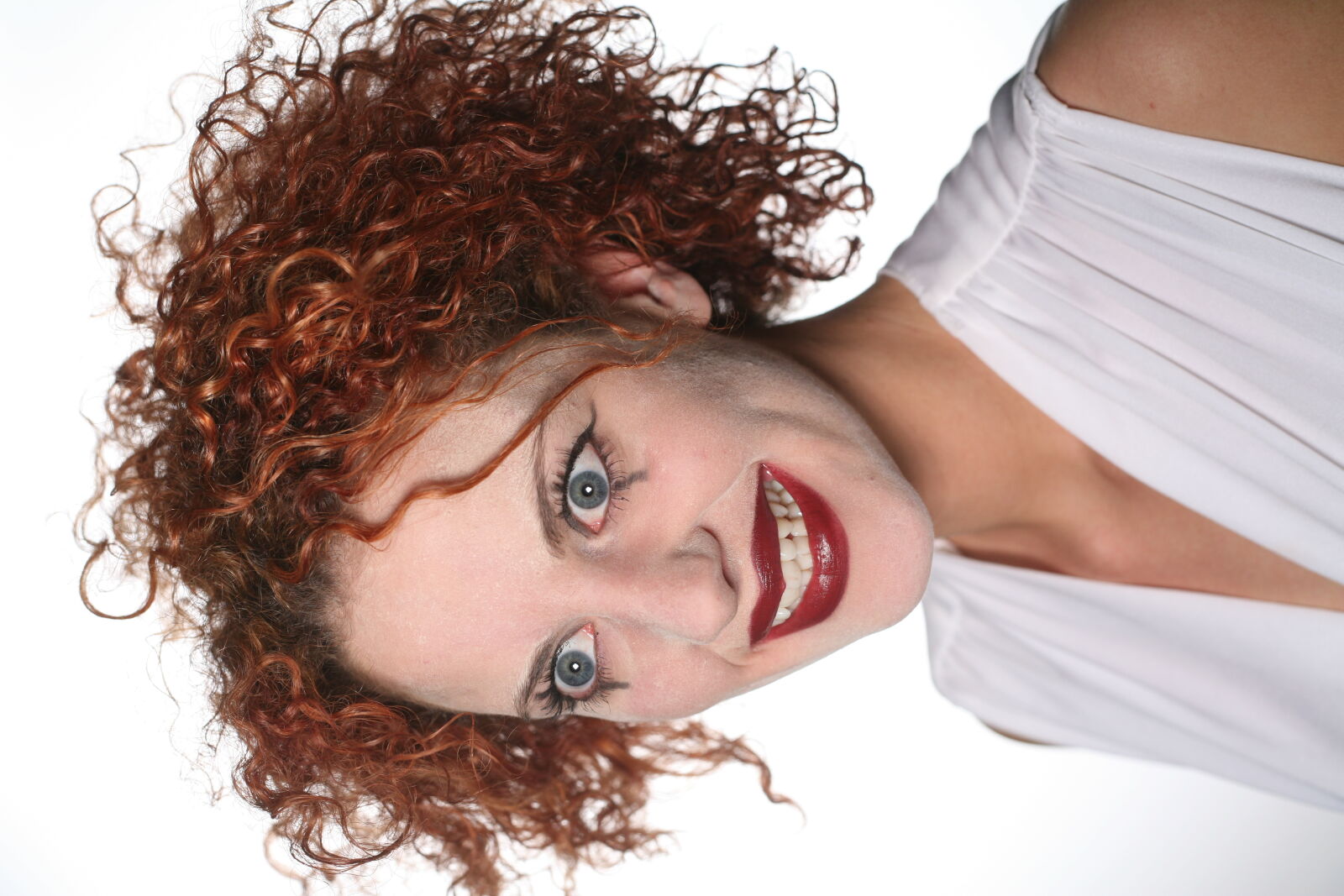 Canon EOS 5D sample photo. Clown, crazy, girl, hair photography