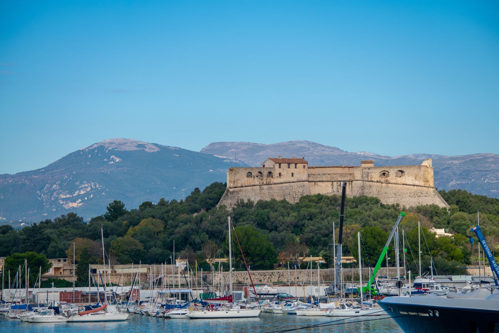 Nikon D5600 sample photo. Panorama, antibes, marine photography