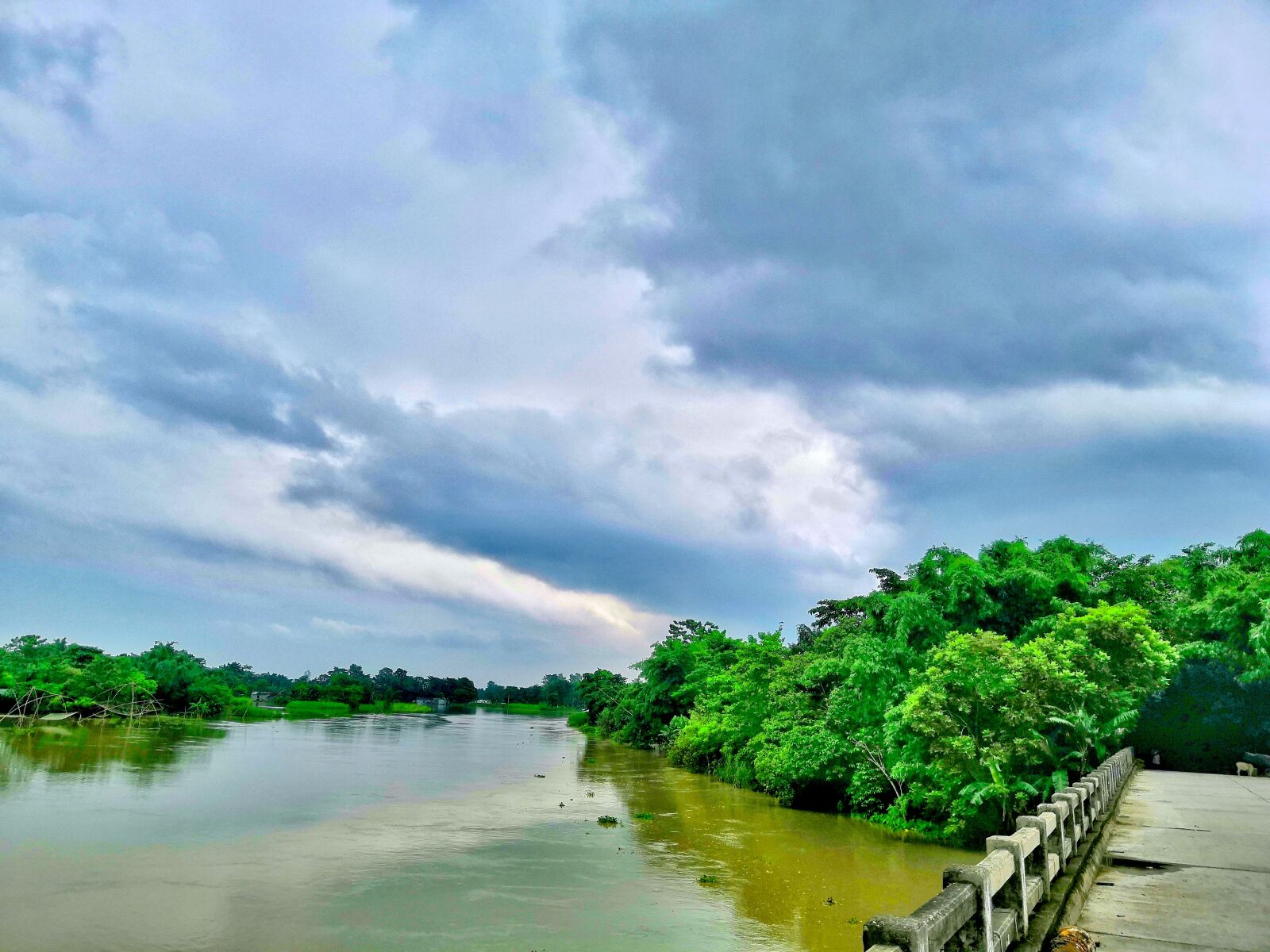 HUAWEI Honor Play sample photo. Flood, flood in assam photography