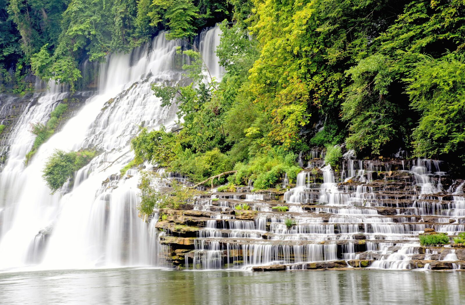 Nikon D610 sample photo. Waterfall, twins fall, water photography