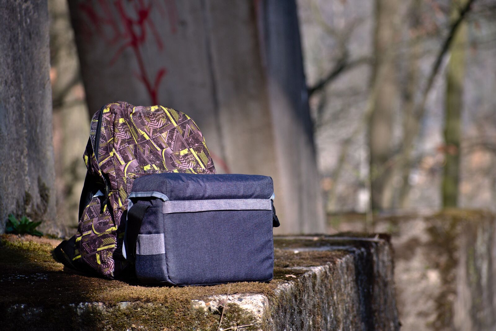 Nikon D5600 sample photo. Backpack, backpacks, bag photography