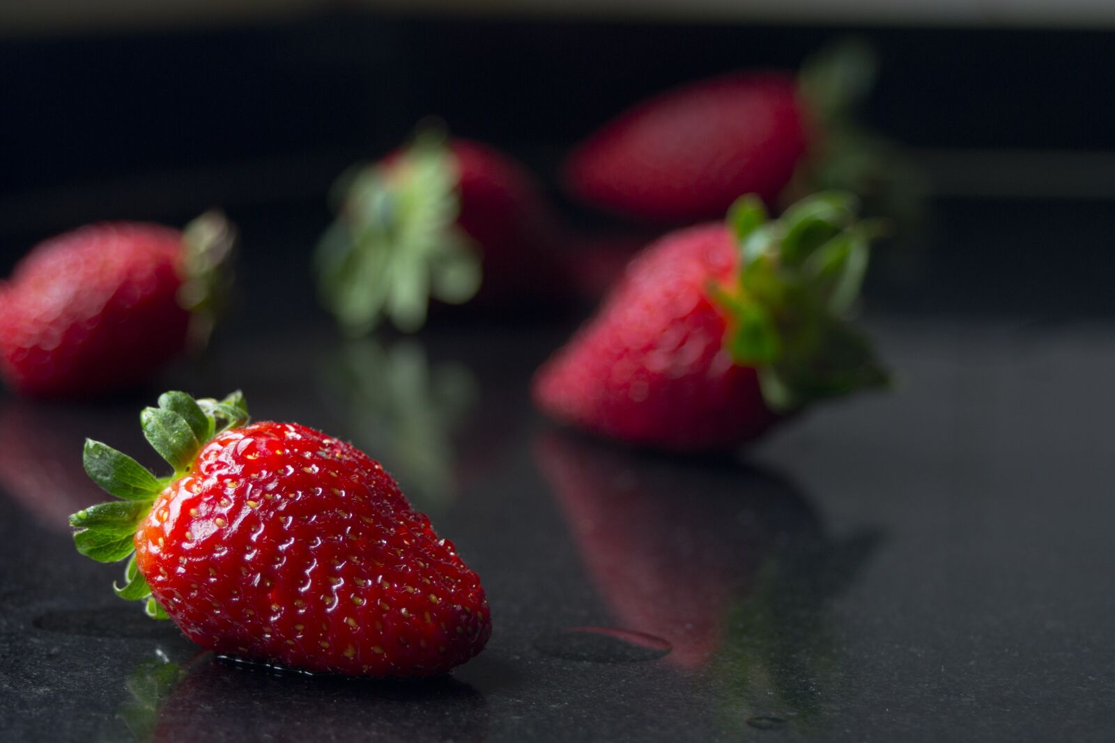 Nikon D3100 sample photo. Strawberry, fruit, red photography