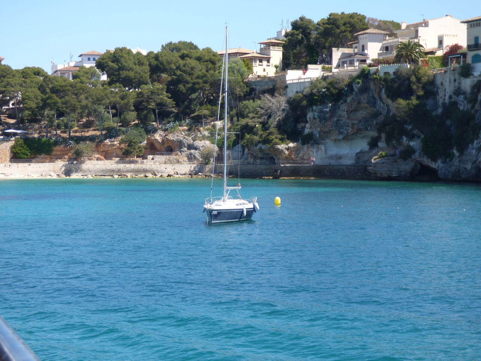 Panasonic DMC-FZ72 sample photo. Majorca, boat, spain photography