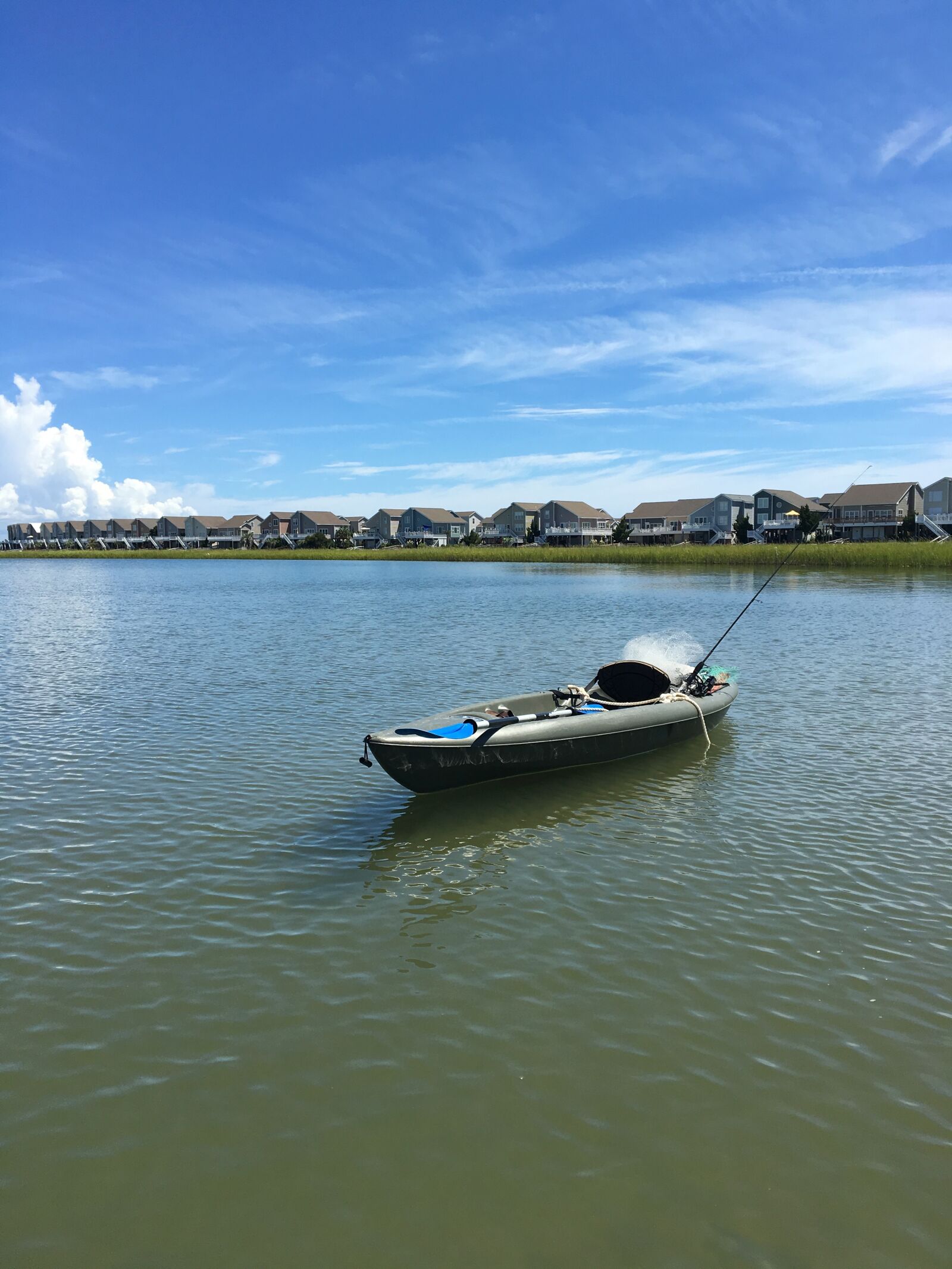 Apple iPhone 6s sample photo. Water, ocean, kayaks photography