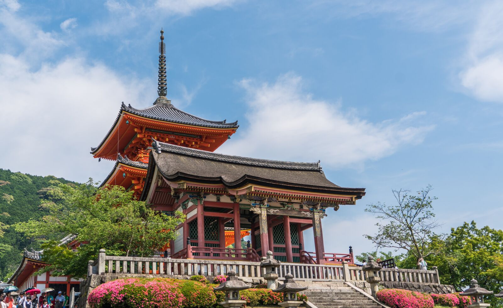 Sony a7R II + Sony FE 24-240mm F3.5-6.3 OSS sample photo. Kyoto, japan, kiyomizu temple photography