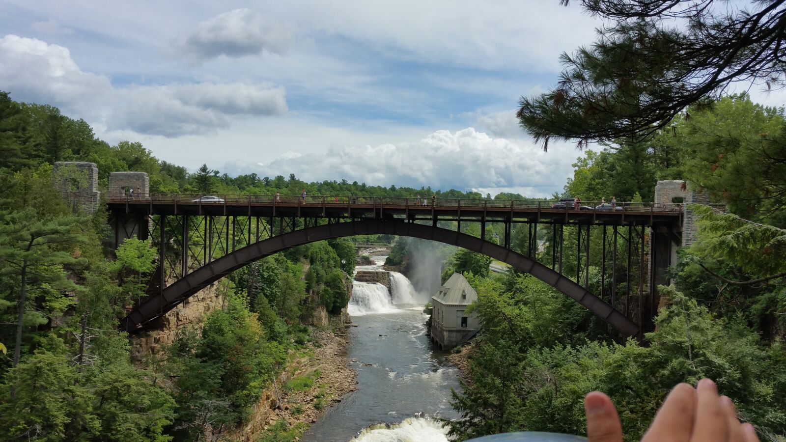 Samsung Galaxy Note4 sample photo. Bridge, river, nature photography