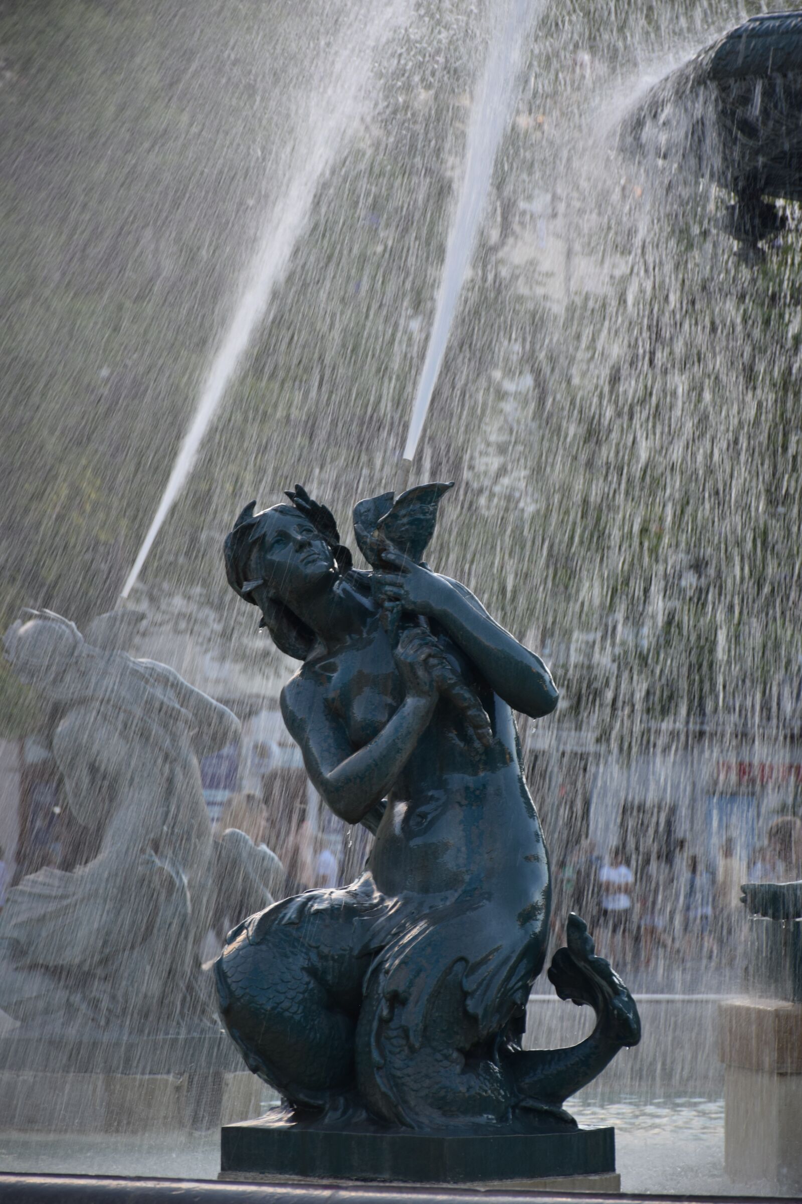 Nikon D5300 sample photo. Fountain, sculpture, statue photography