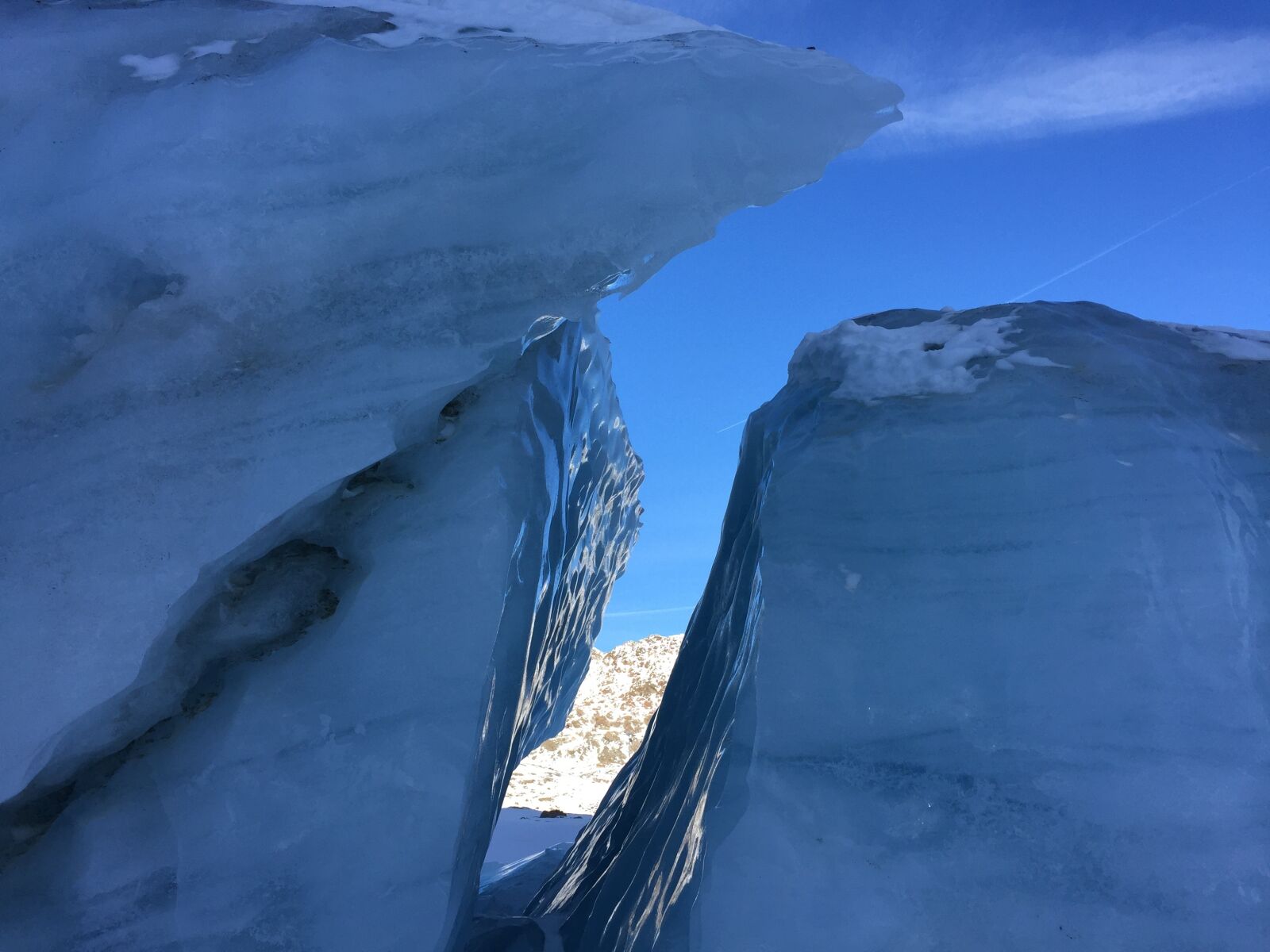 Apple iPhone 6 sample photo. Glacier, snow, mountains photography