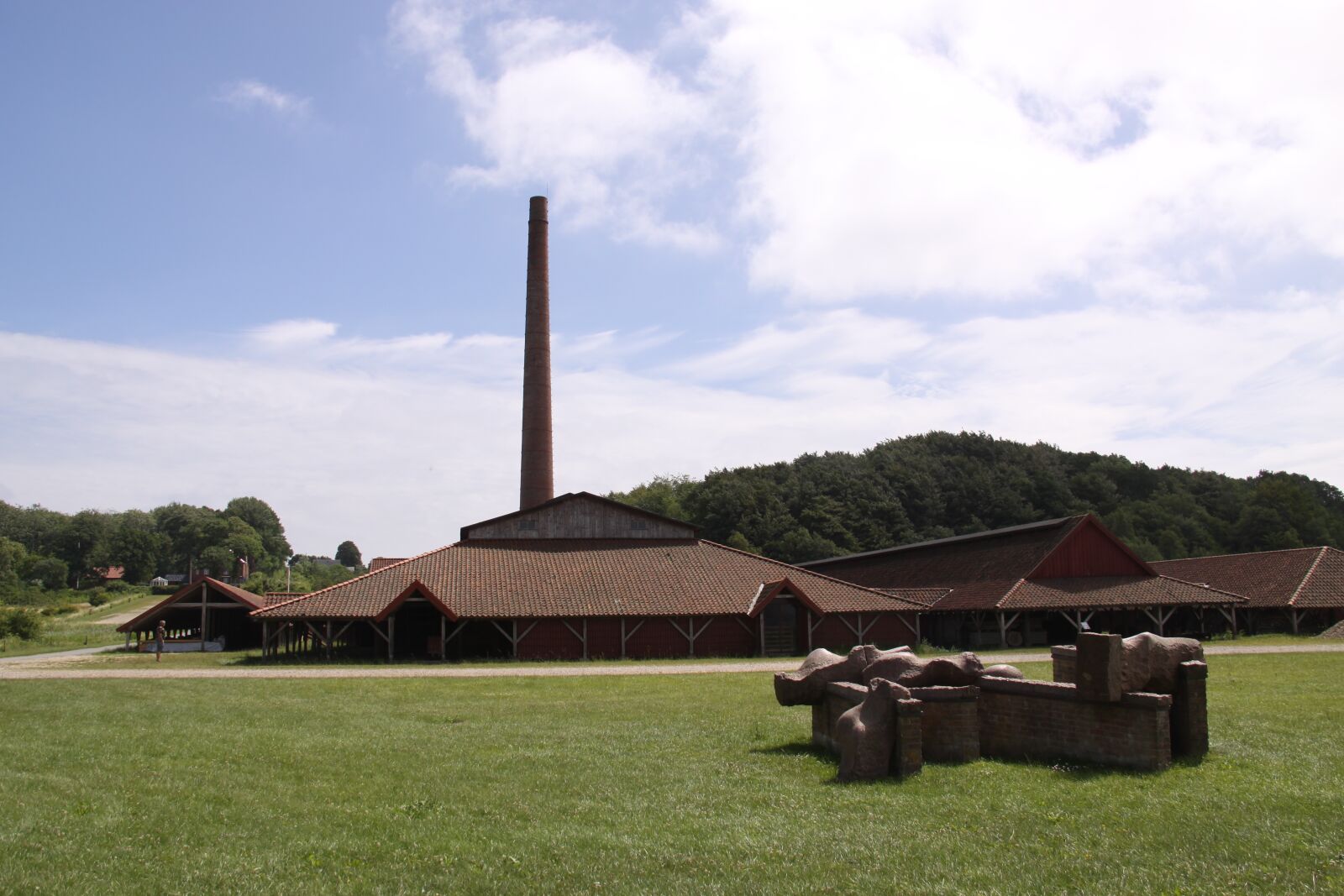 Canon EOS 50D sample photo. Brickyard, chimney, warehouse photography