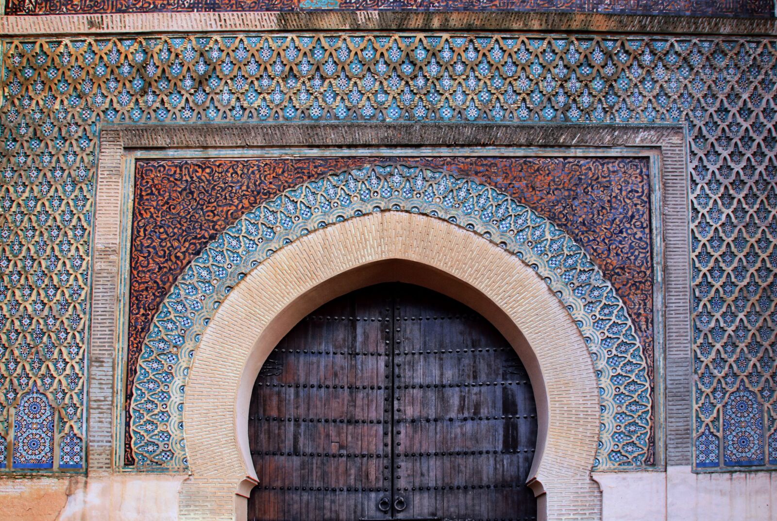 Canon EOS 7D sample photo. Portal, moroccan, tiles photography