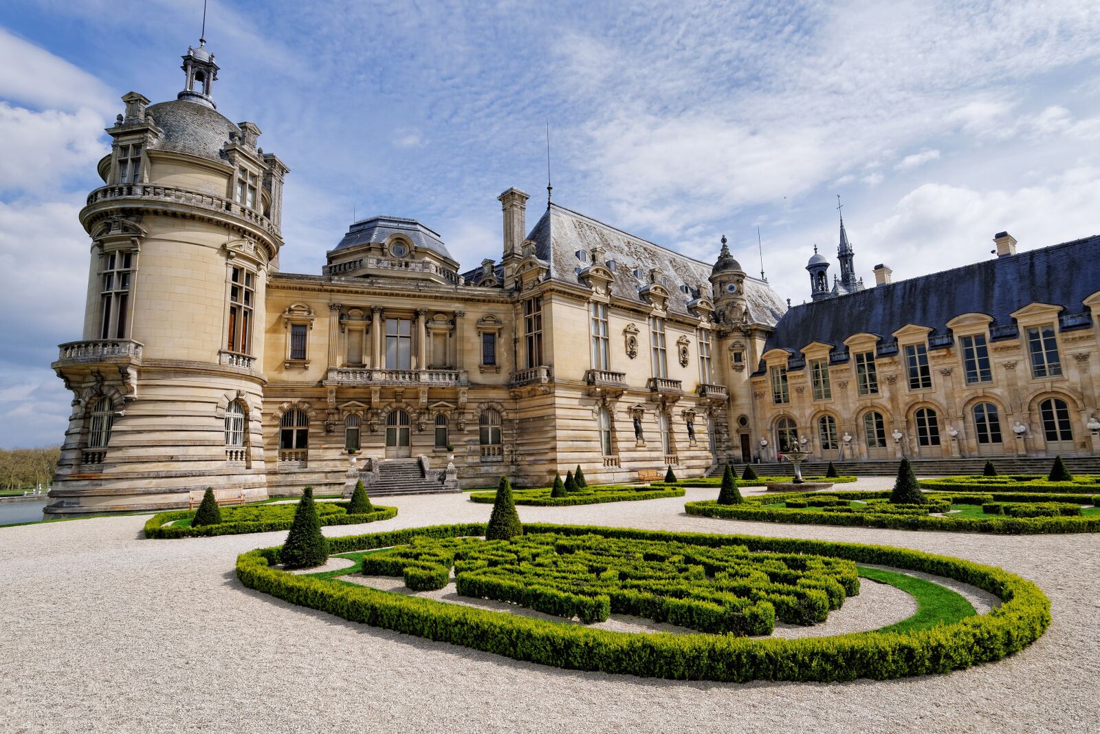 Nikon D300S sample photo. Chateau, chantilly, france photography