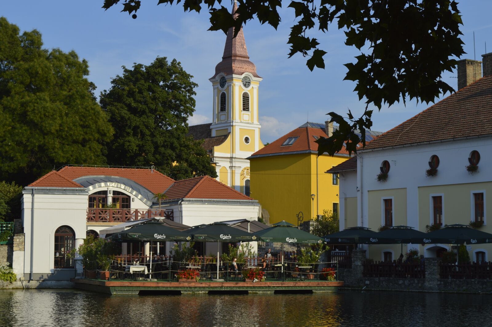 Nikon D3200 sample photo. Tapolca, mill pond, hotel photography