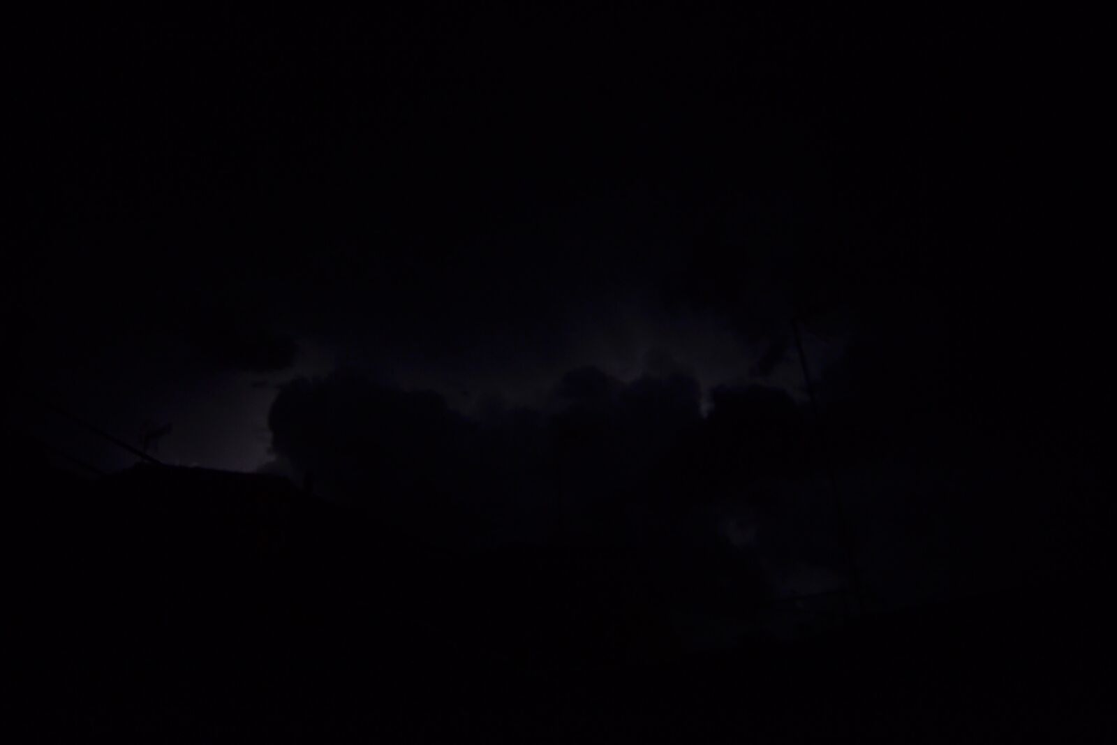 Nikon D3100 sample photo. Storm, sky, night photography