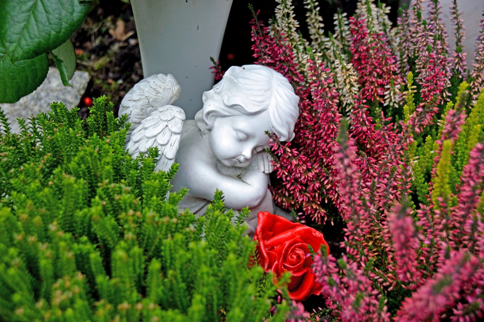 Nikon D3200 sample photo. Trauer, engel, totensonntag photography