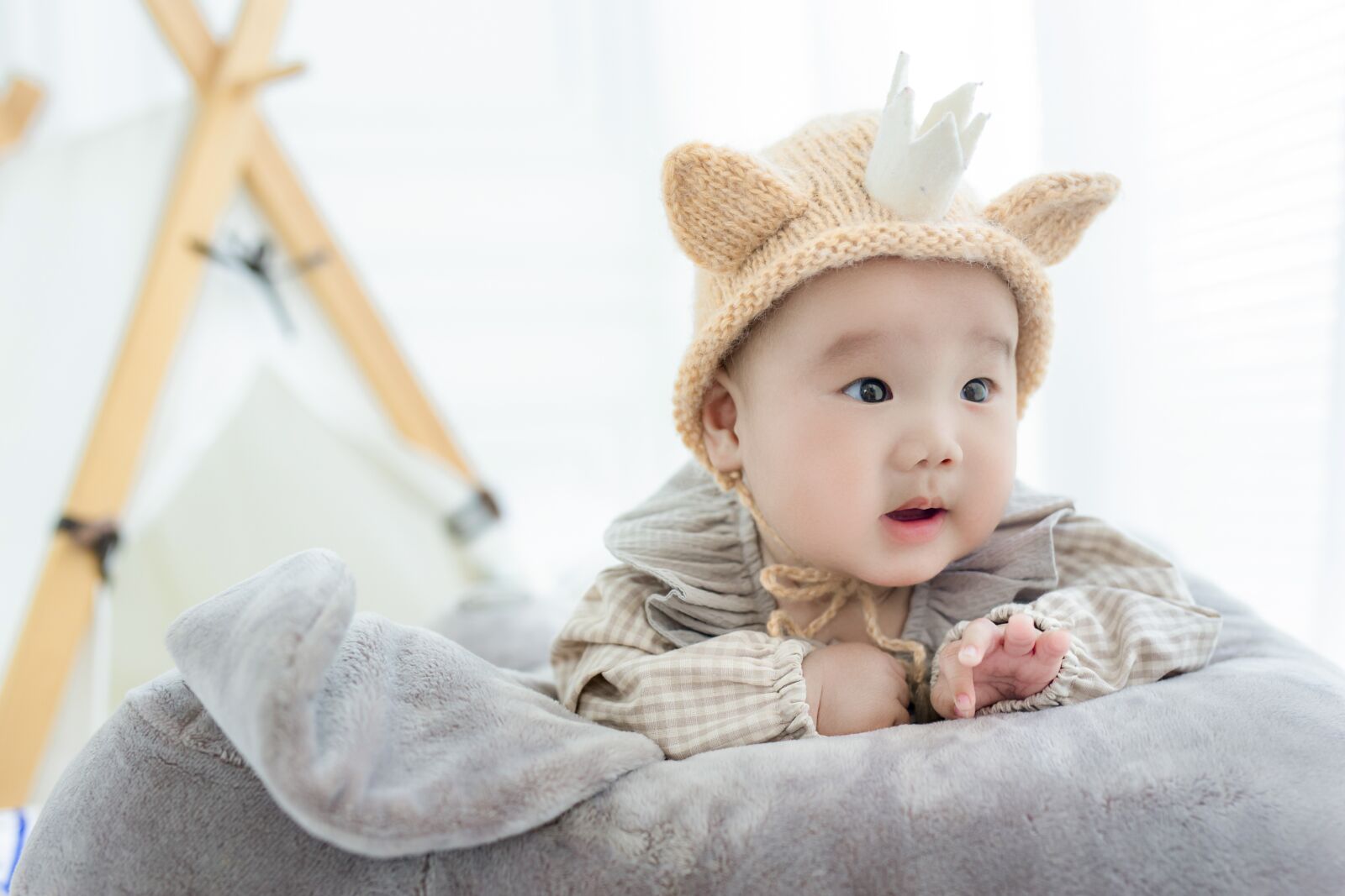 Canon EOS 6D sample photo. Baby, infant, stuffed toy photography
