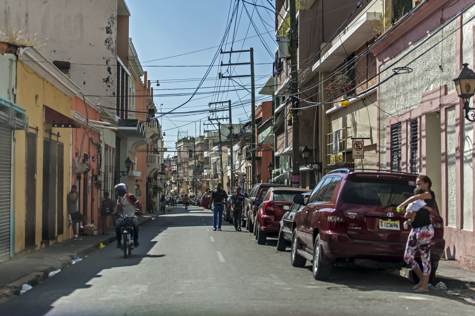 Nikon D700 sample photo. Road, city, stock dominican photography
