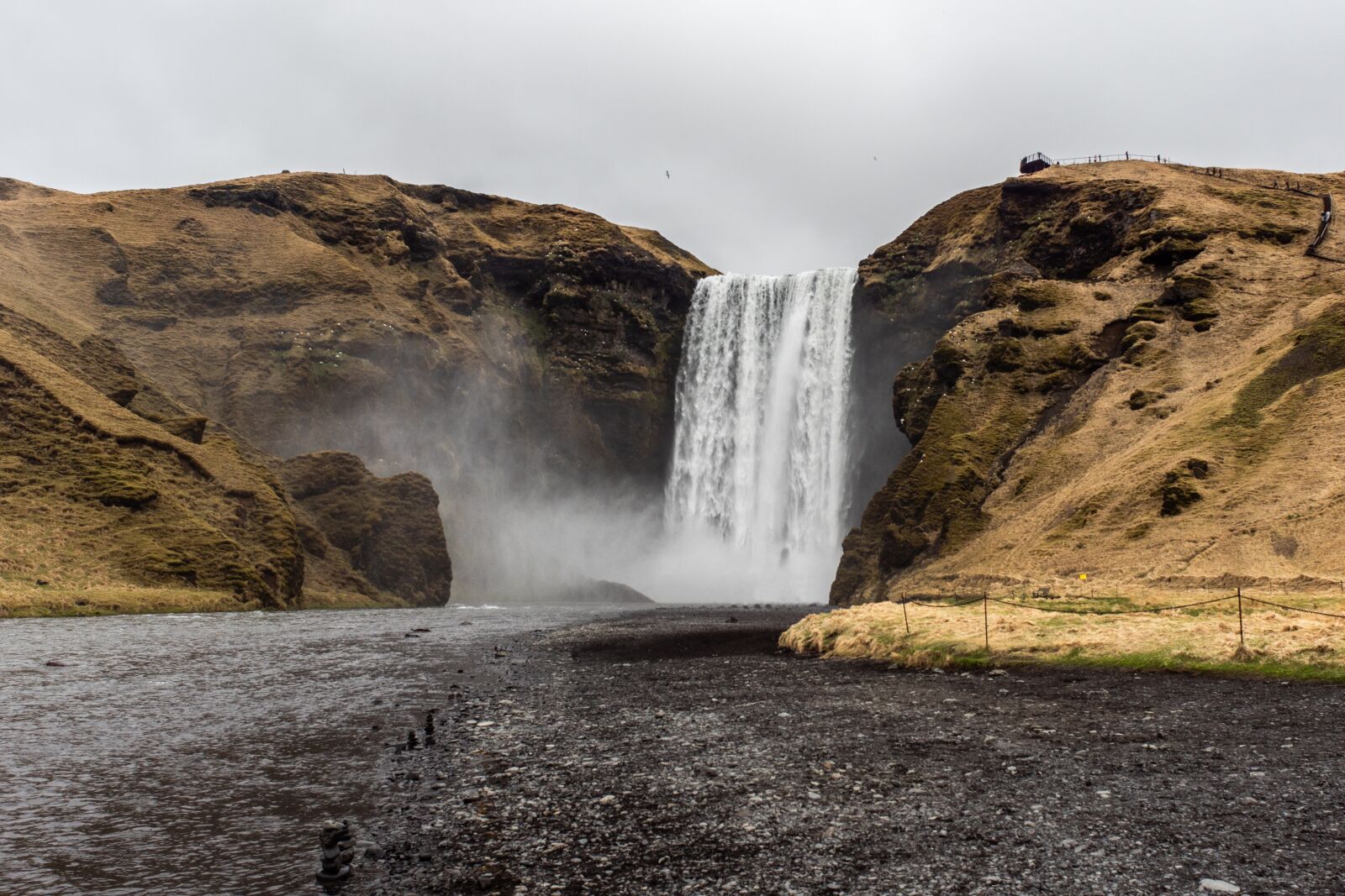 Sony SLT-A68 + 20mm F2.8 sample photo. Waterfall, iceland, water photography