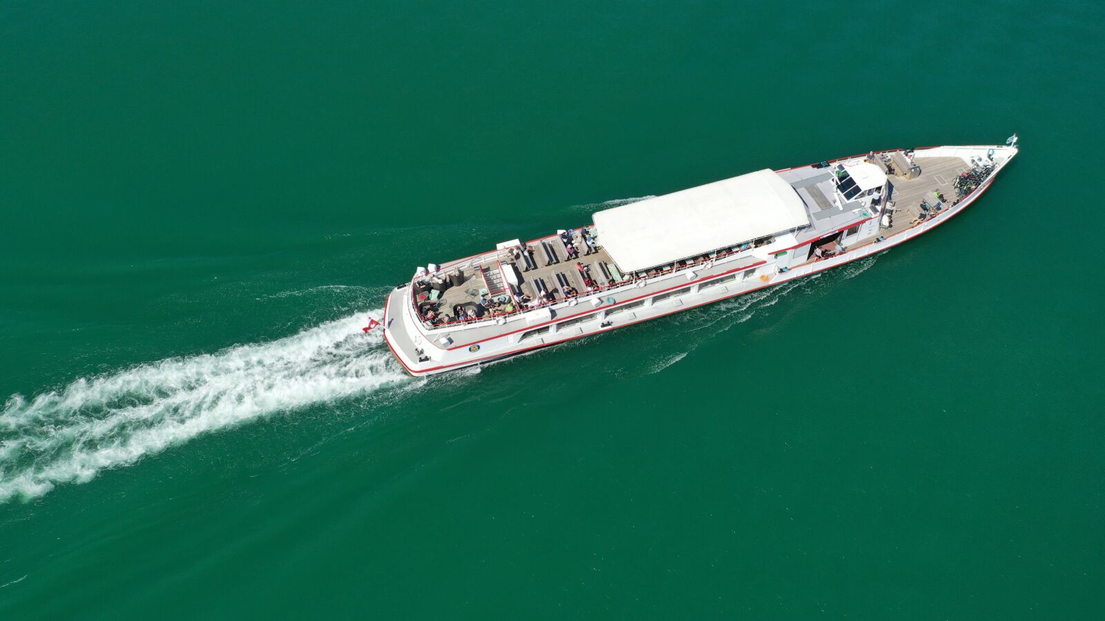 Hasselblad L1D-20c sample photo. Tourist boat, lake constance photography