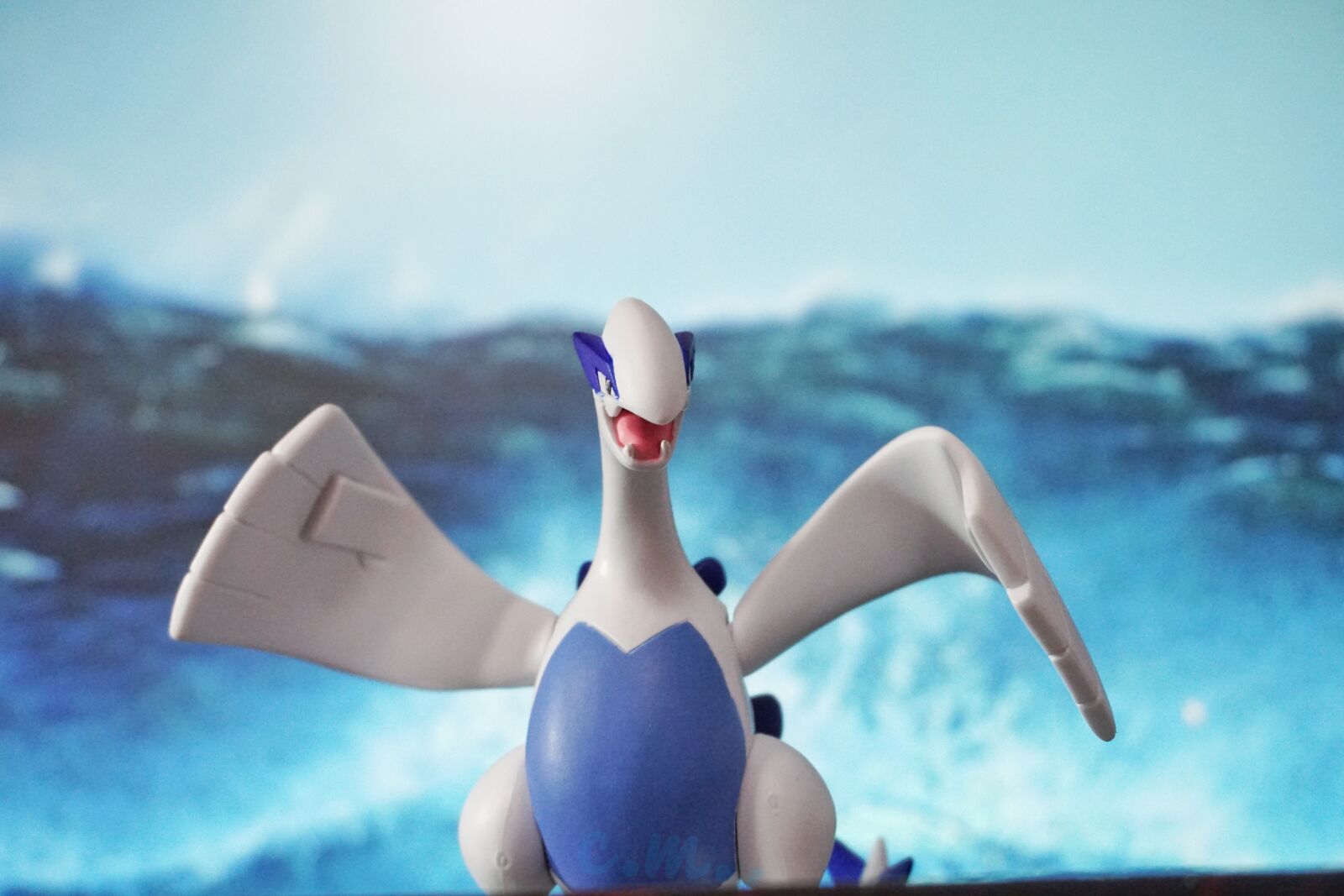 Sony a6000 sample photo. Toys, pokemon, blue water photography