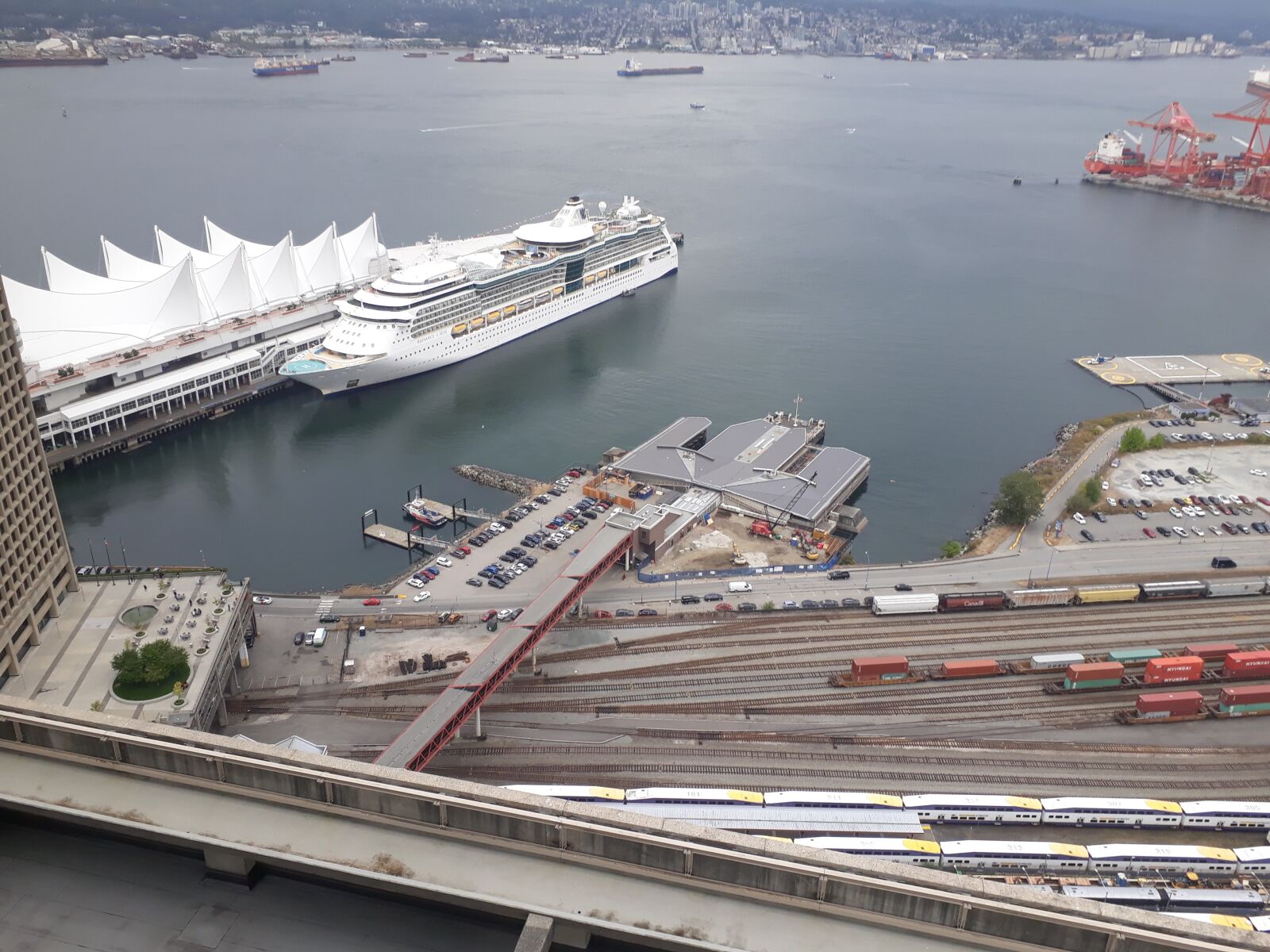 Samsung Galaxy J7 Prime sample photo. Water, canada place, mar photography