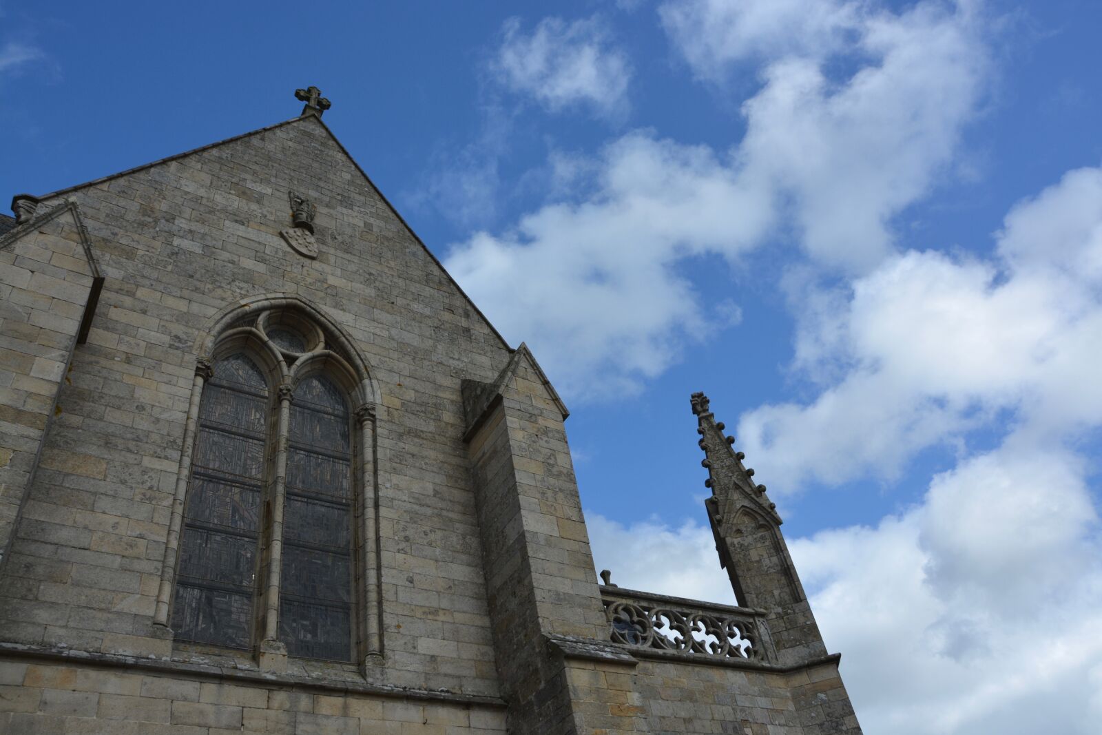 Nikon D5200 sample photo. Cathedral, city of lamballe photography