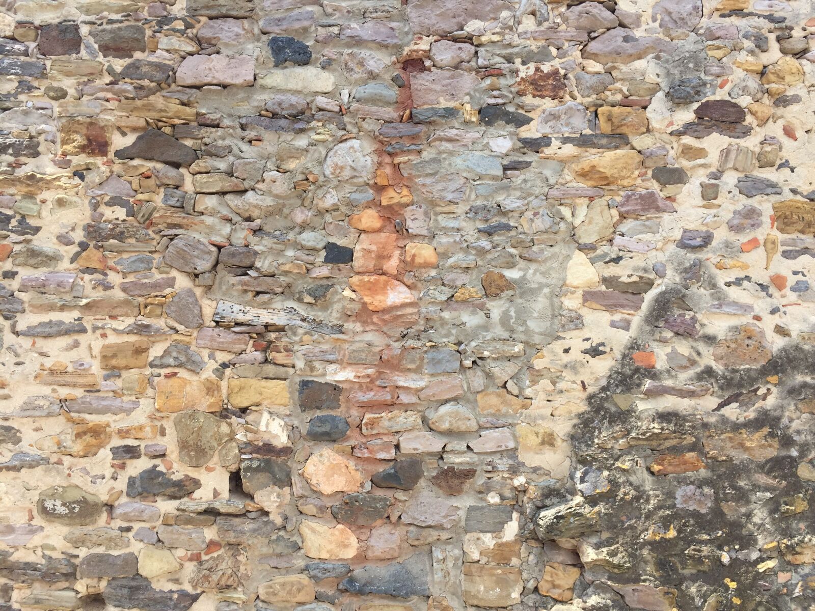 iPhone 6 back camera 4.15mm f/2.2 sample photo. Wall, stone, texture photography