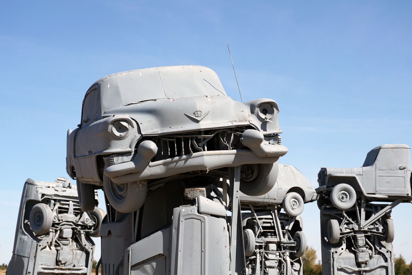 Sony a6000 sample photo. Carhenge, car, art photography