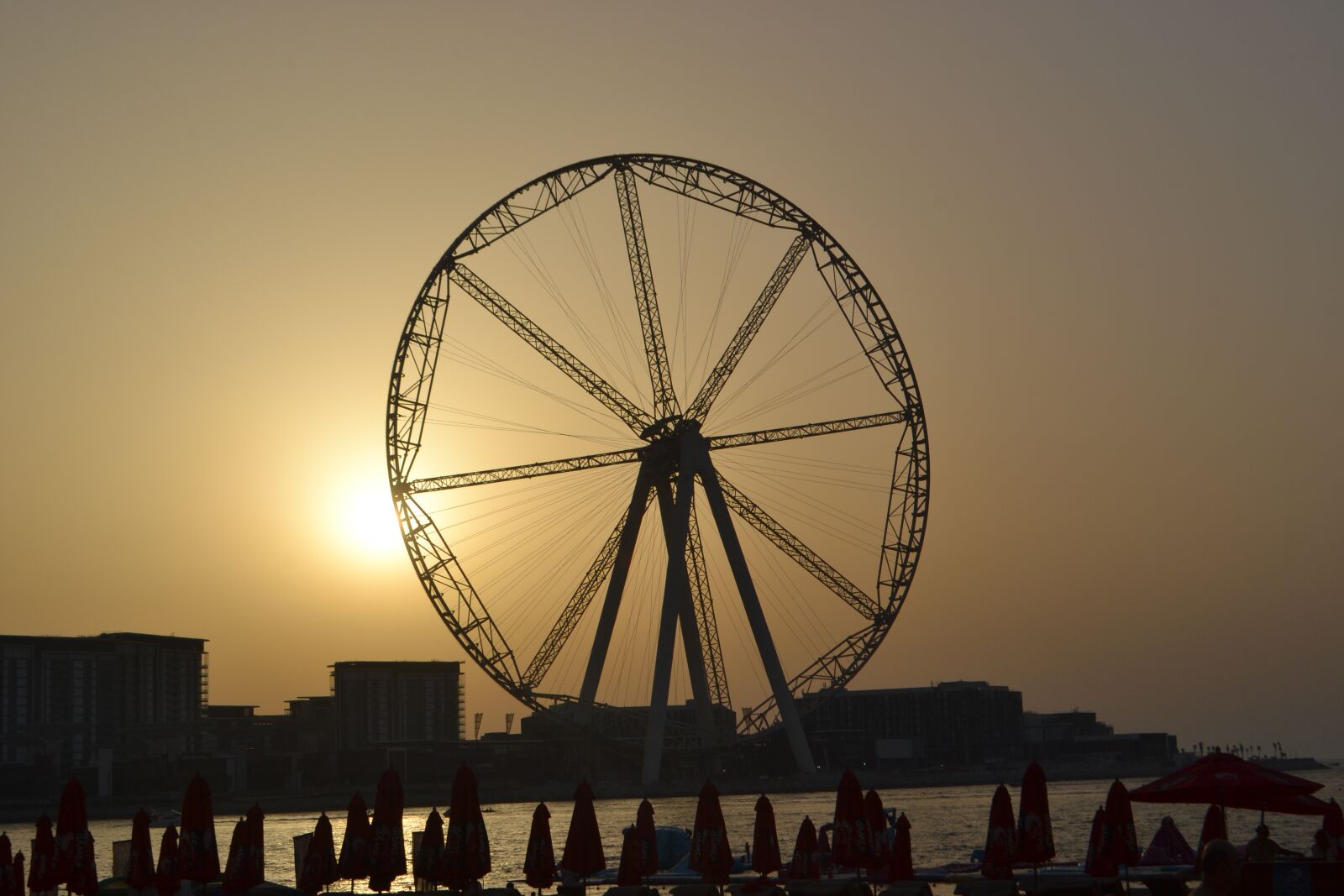 Nikon D3100 sample photo. Ferris wheel, big wheel photography