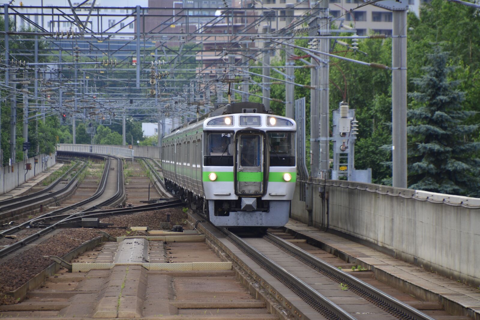 Nikon D5200 sample photo. Japan, train, railway photography