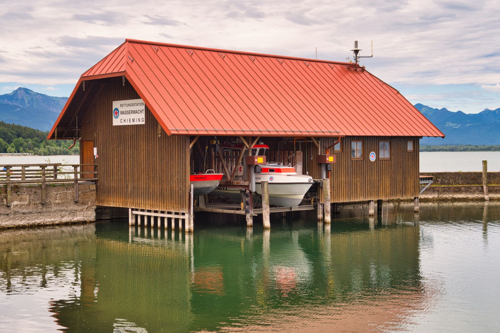 Nikon D7500 sample photo. Water rescue, lake, chiemsee photography