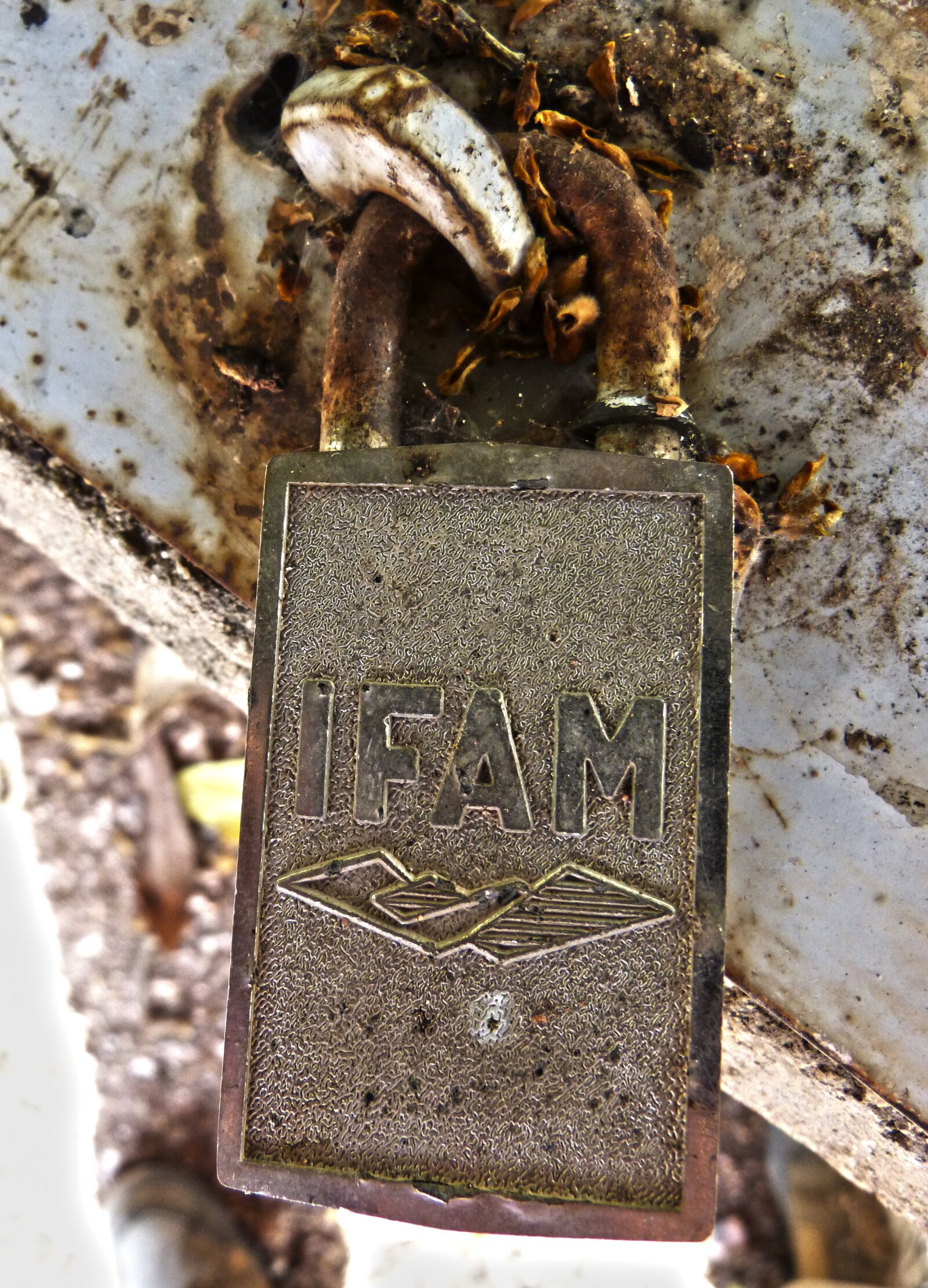 Panasonic DMC-FZ62 sample photo. Padlock, old, close photography