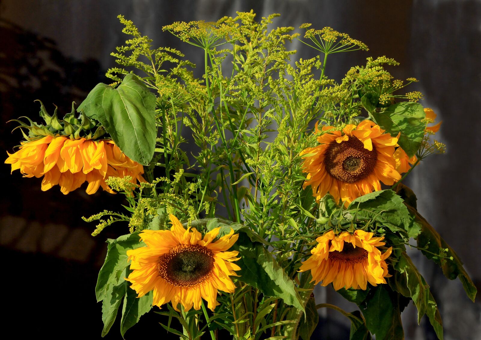 Canon EF 70-300mm F4-5.6 IS USM sample photo. Still life, sunflower, yellow photography