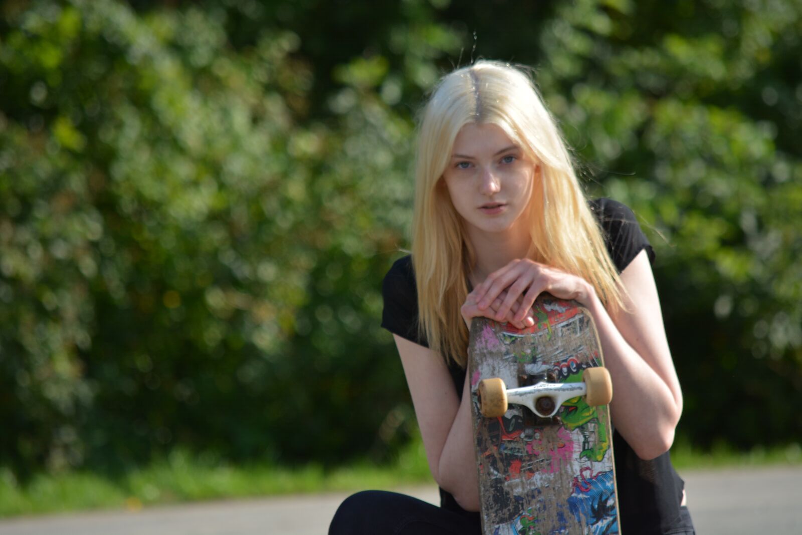 Nikon D7100 sample photo. Woman, young, sport photography