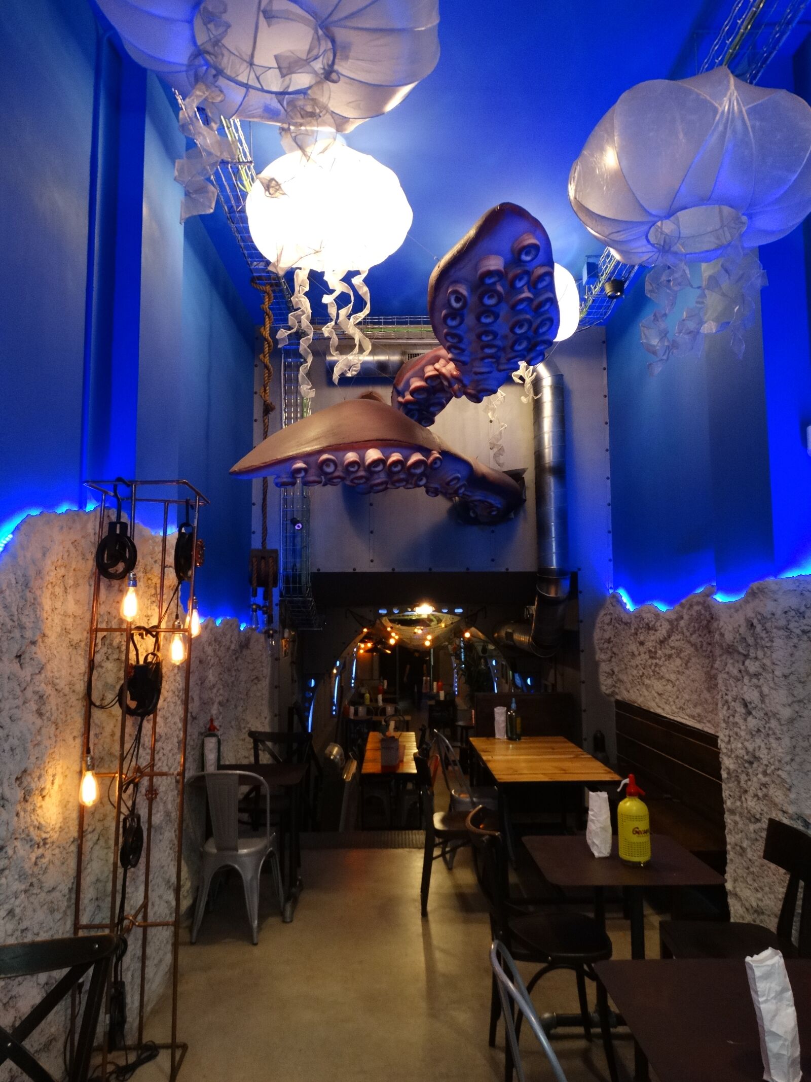 Sony Cyber-shot DSC-HX300 sample photo. Margarit, bar, giant squid photography
