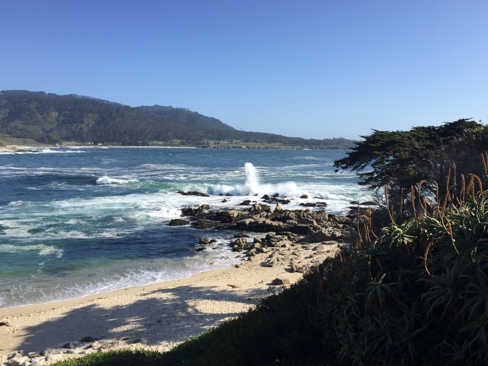 iPhone 6 back camera 4.15mm f/2.2 sample photo. Windy, ocean, wave photography