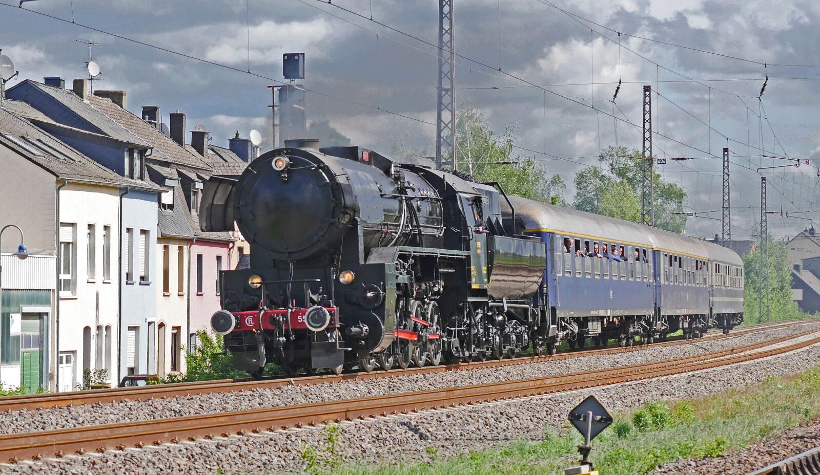 Panasonic Lumix DMC-GX8 sample photo. Steam train, special crossing photography
