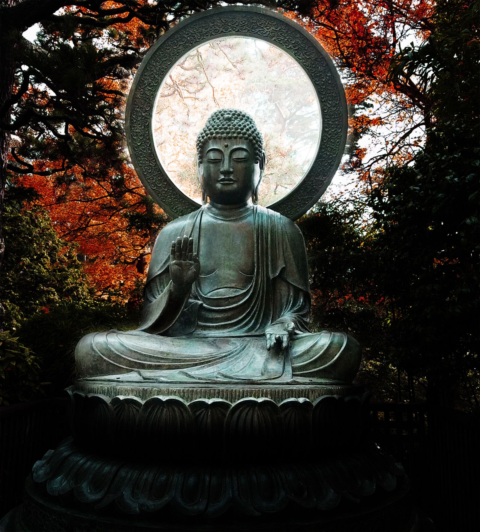 Samsung Galaxy S7 sample photo. Meditation, buddha, statue photography