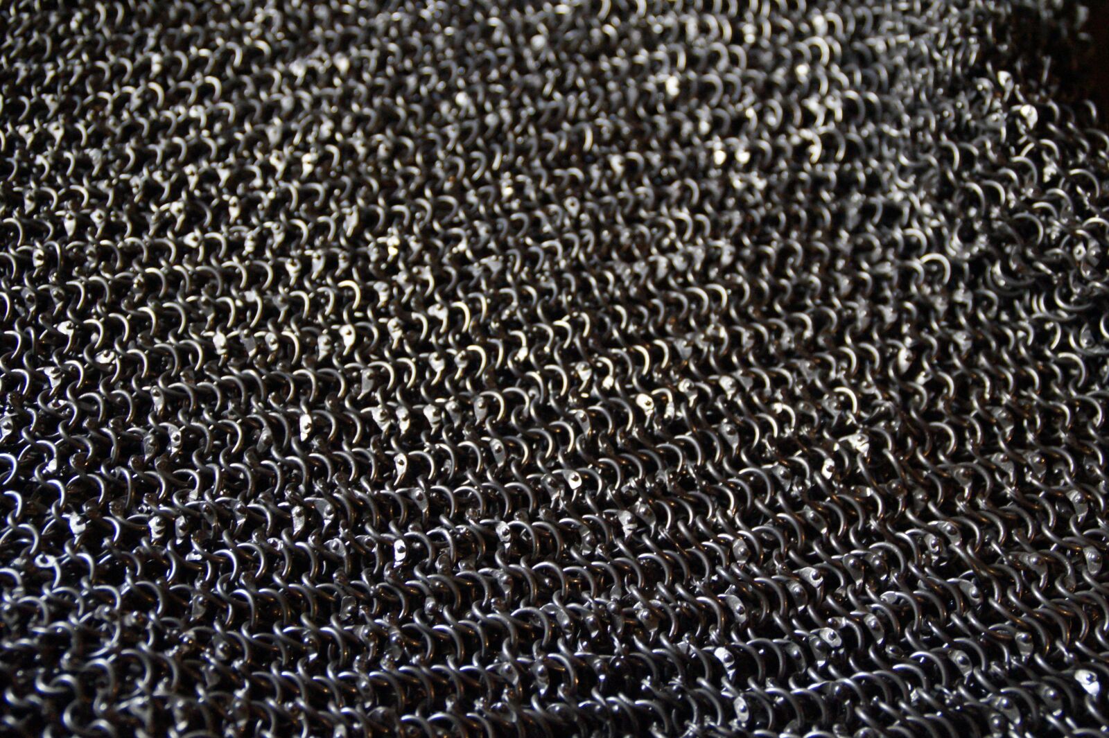 Sony SLT-A58 sample photo. Chainmail, knight, armor photography