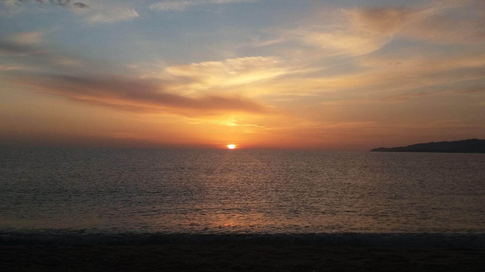 Samsung Galaxy J5(2016) sample photo. Landscape, sunset, mediterranean sea photography