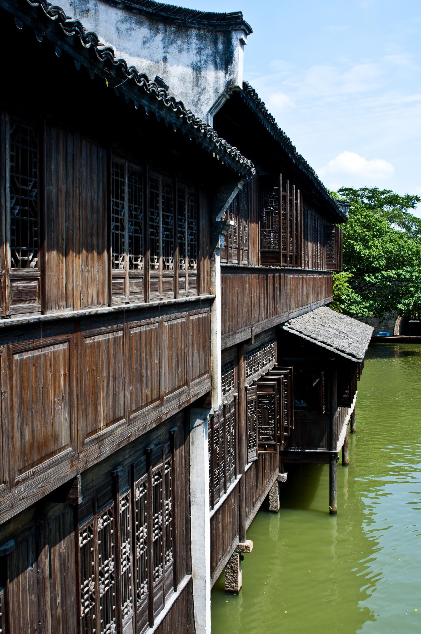 Nikon D300S sample photo. Wuzhen, watertown, building photography