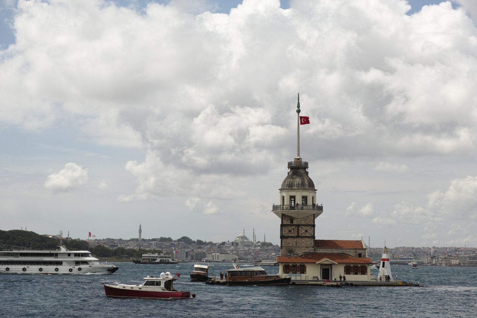 Sigma DP3 Merrill sample photo. Maiden's tower kiz kulesi photography
