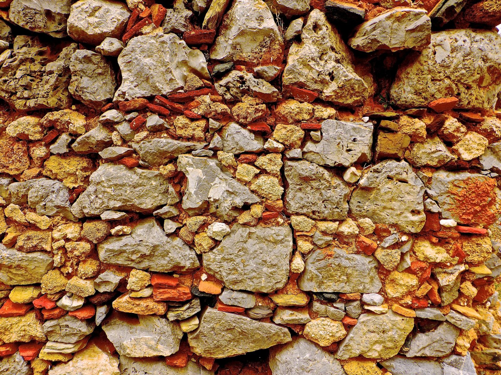 Panasonic DMC-TZ41 sample photo. Stones, wall, material photography
