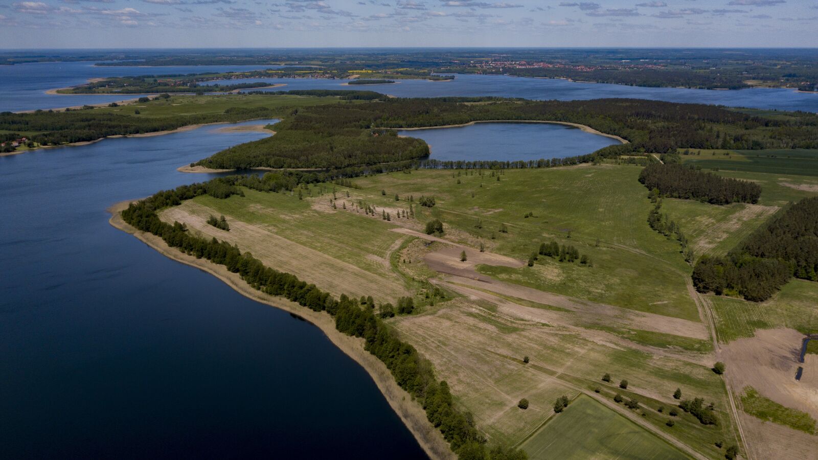 DJI FC220 sample photo. Lake, masuria, poland photography