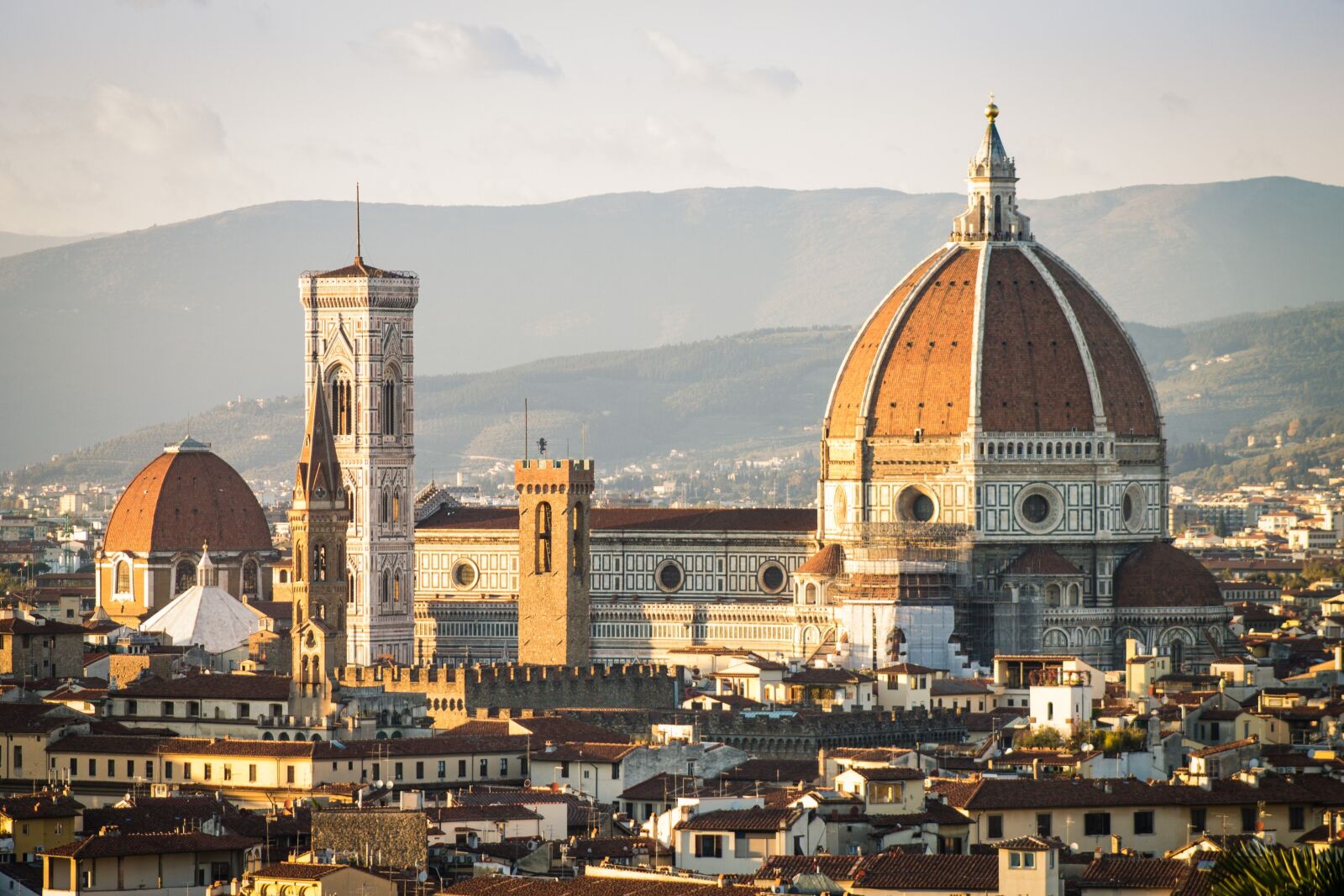 Canon EF 75-300mm f/4-5.6 sample photo. Florence, italy, dome photography