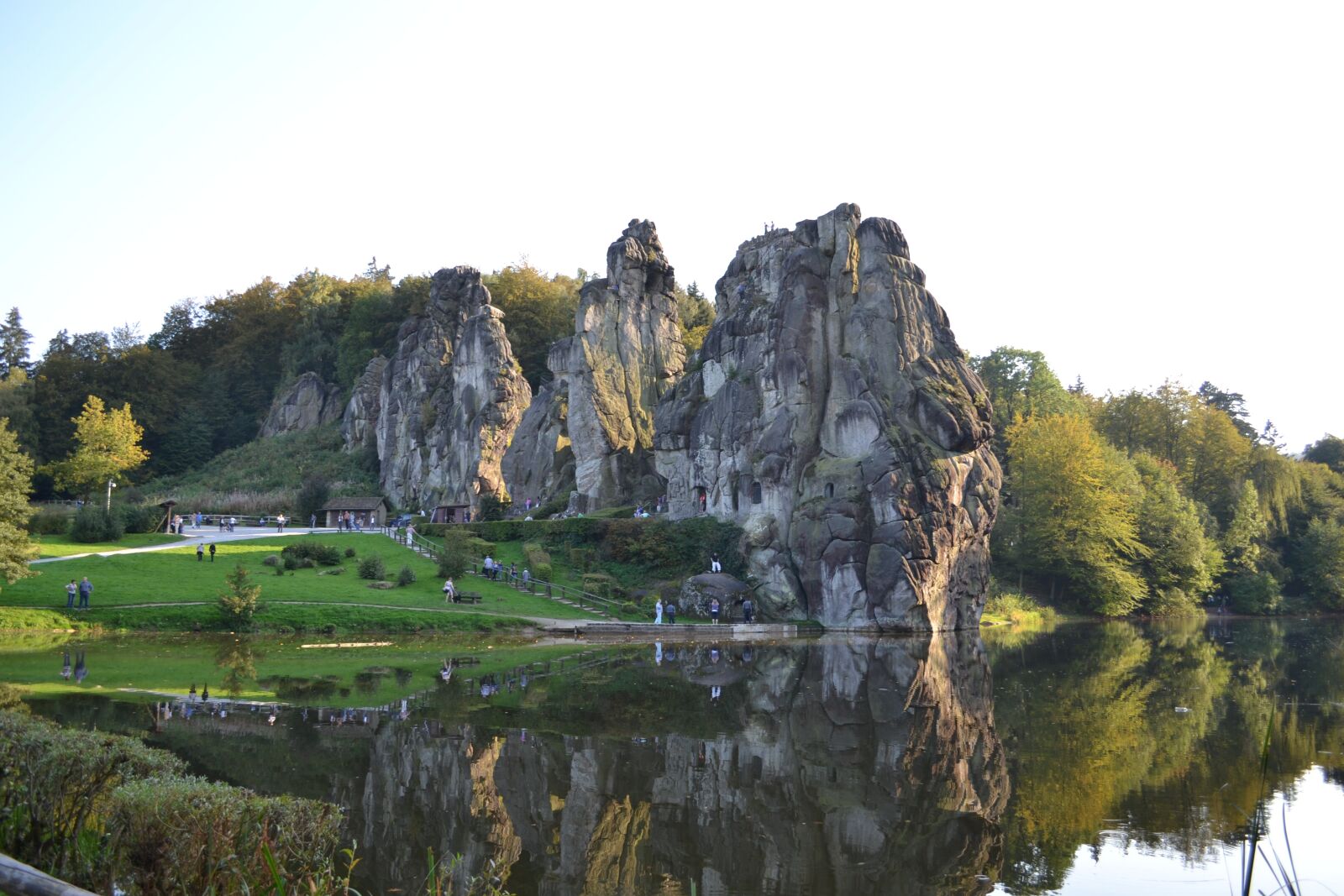 Nikon D3100 sample photo. Externsteine, rock, nature photography