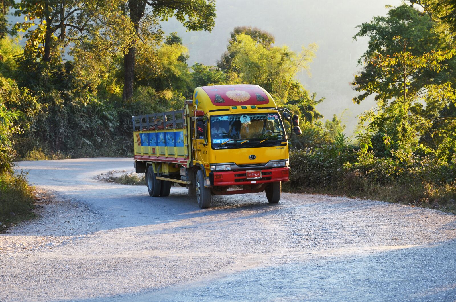 Nikon D7000 sample photo. Truck, drive, road photography