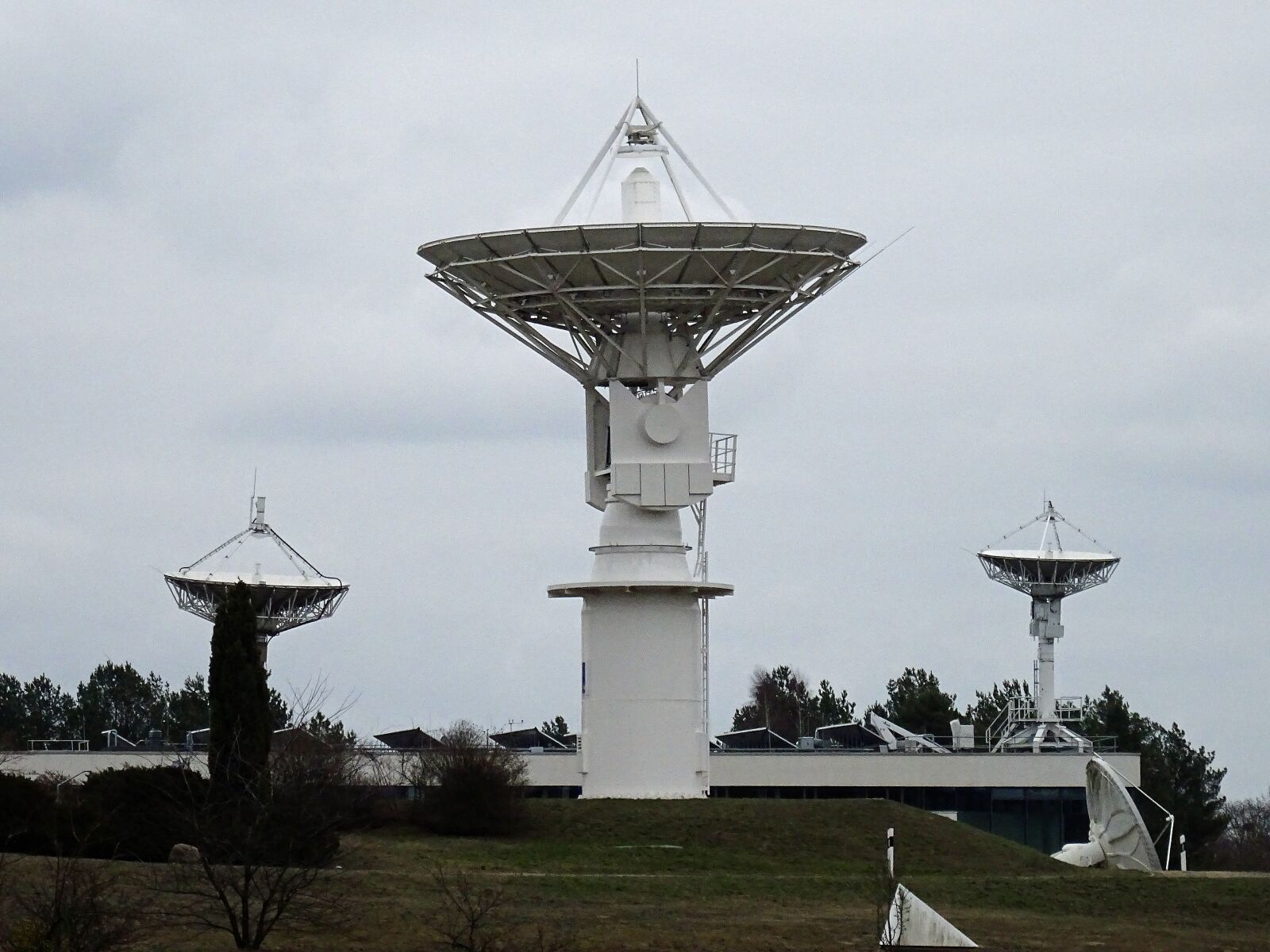 Sony DSC-HX60 sample photo. Neustrelitz, antenna, antenna forest photography